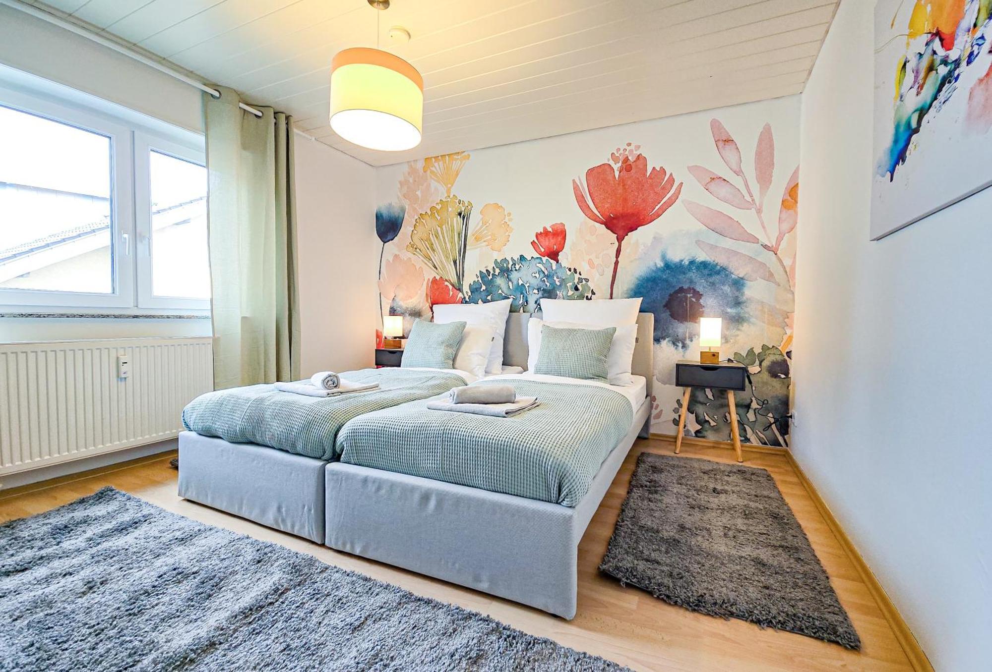 Star-Apartment - Calm, Spacious & Garden, 120M2 Nußloch Exteriér fotografie